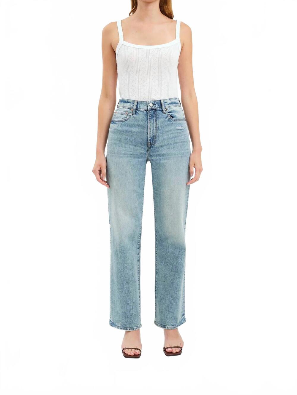 NEW DAZE sundaze vintage straight jeans in bliss